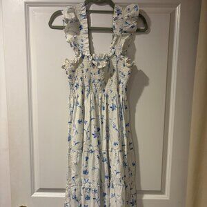 Original Hill House Home Ellie Nap Dress - Blue Botanical